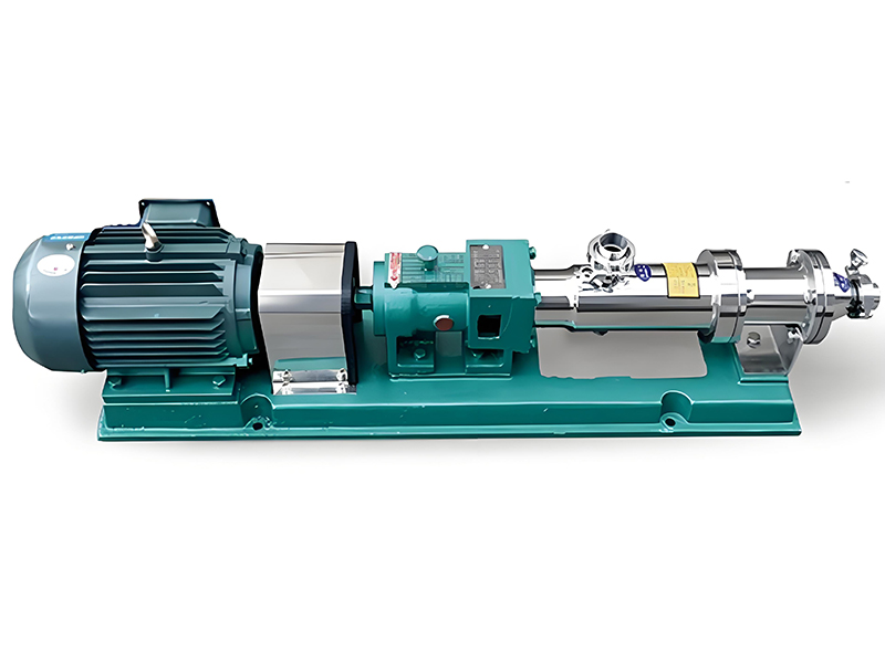 单级不锈钢螺杆泵_粘稠含颗粒物料输送的螺杆泵